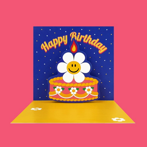팝업카드 - Birthday Cake
